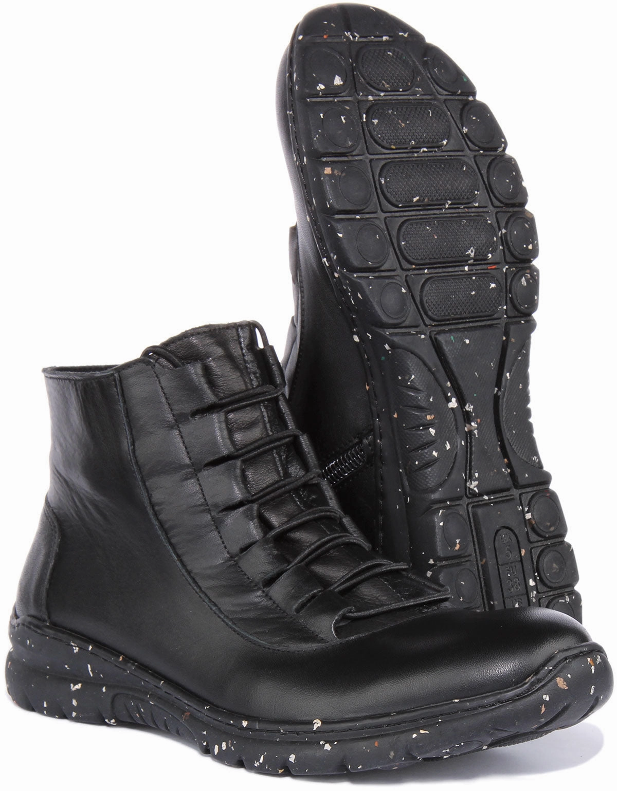 Justinreess England Natasha In Black For Women Mountaineering Laces