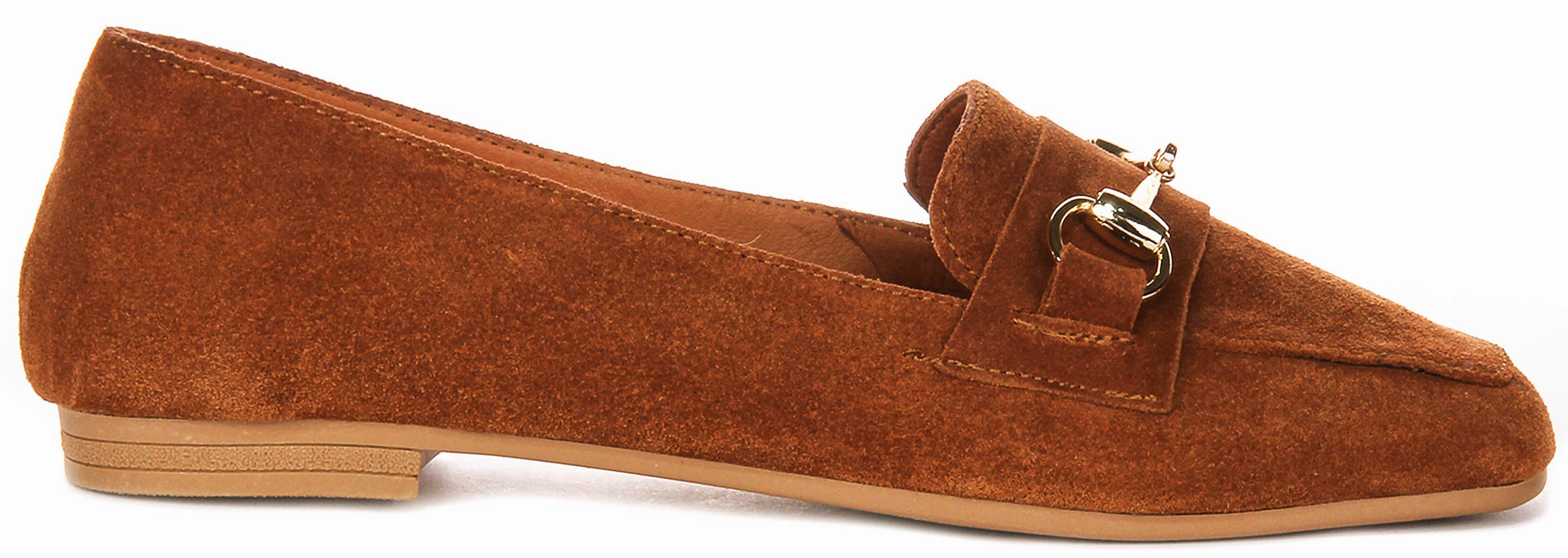 Justinreess England Romy Suede In Wisky For Women Easy Pack