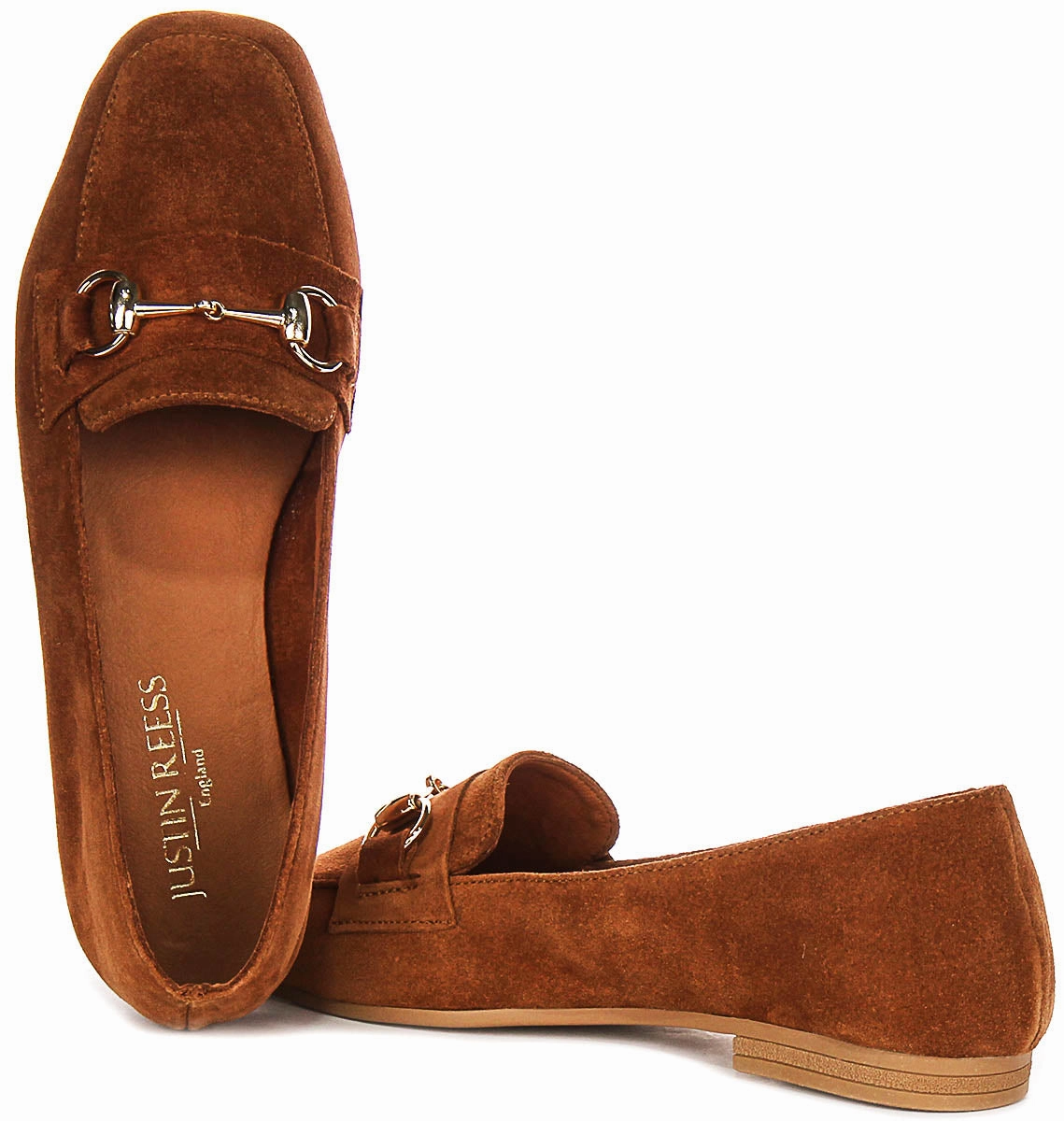 Justinreess England Romy Suede In Wisky For Women Easy Pack