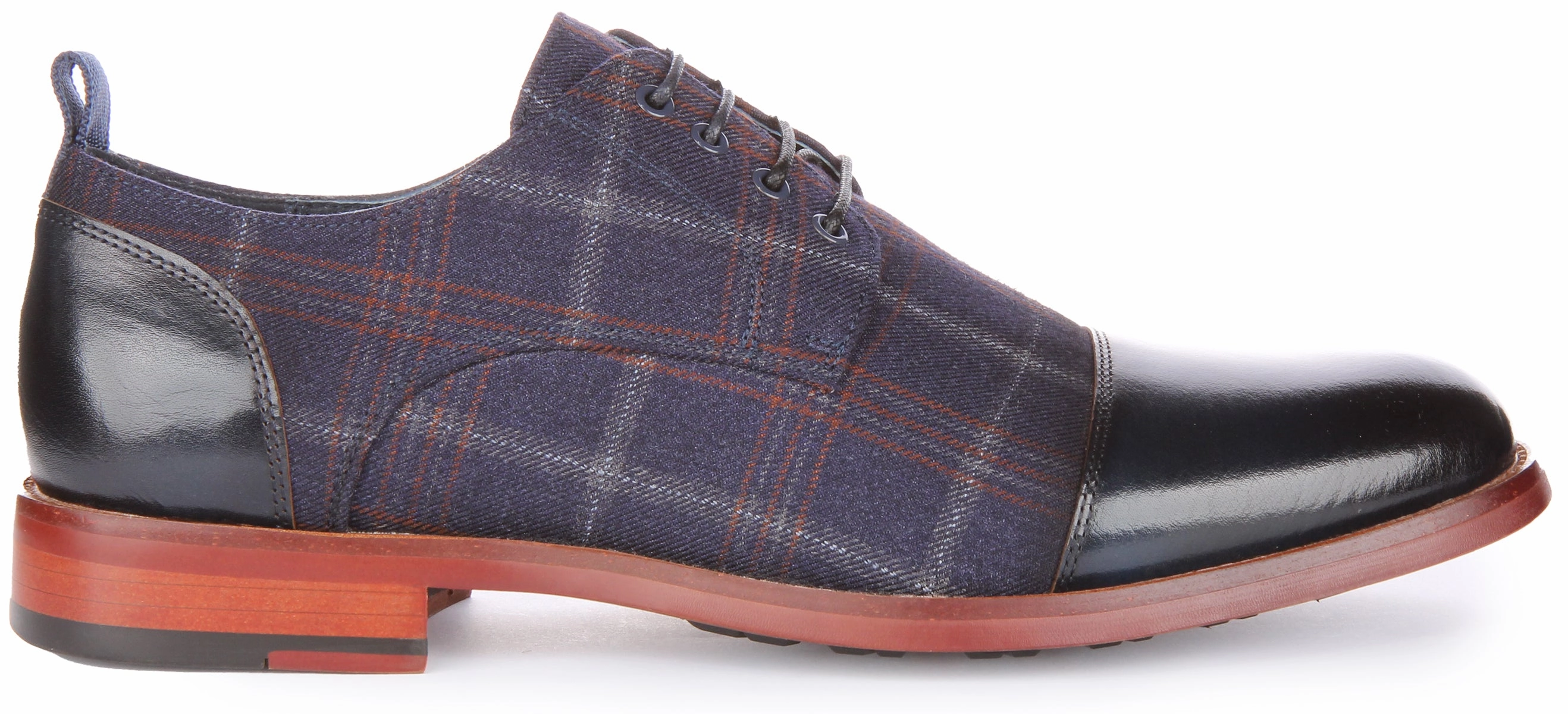 Justinreess England Ronnie In Navy For Men Classic Step Flex