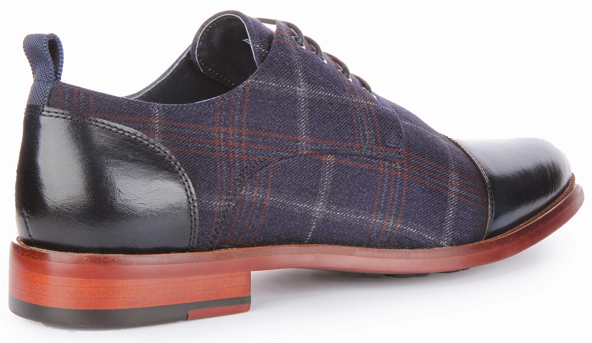 Justinreess England Ronnie In Navy For Men Classic Step Flex