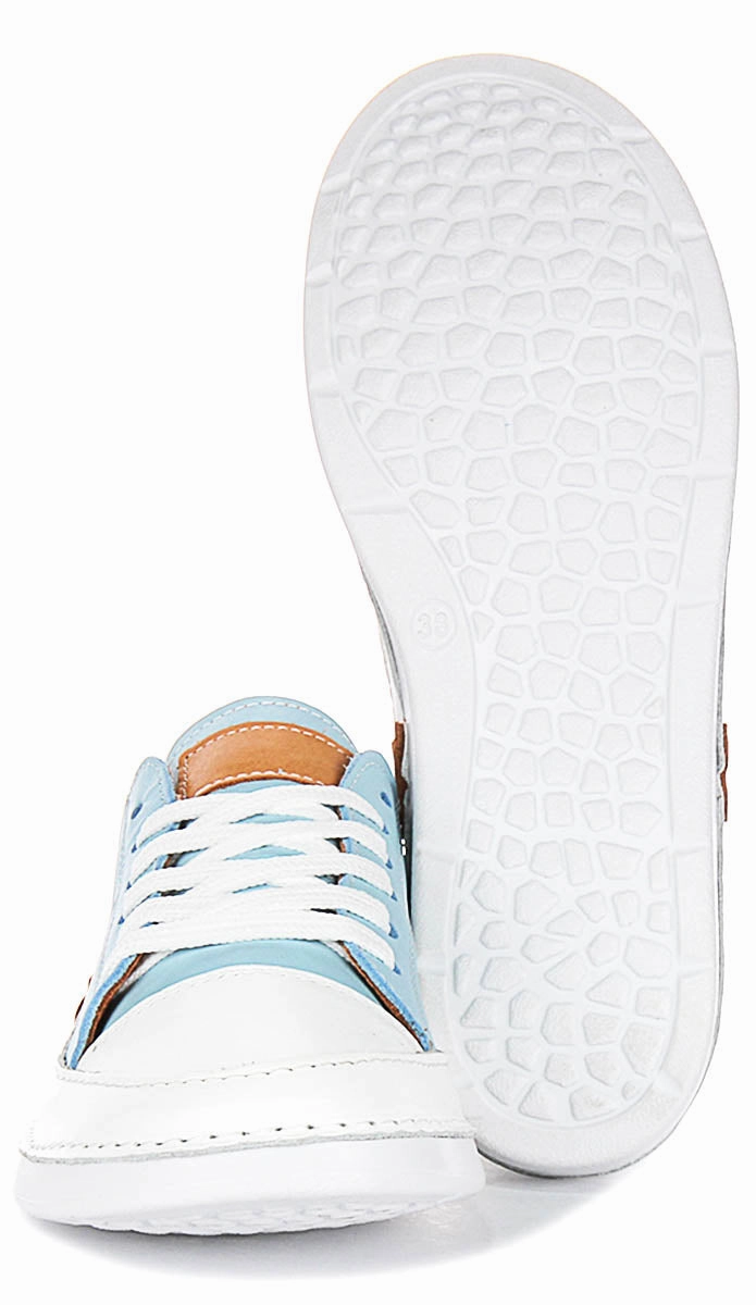 Justinreess England Sammy In Blue For Women Comfort Plus