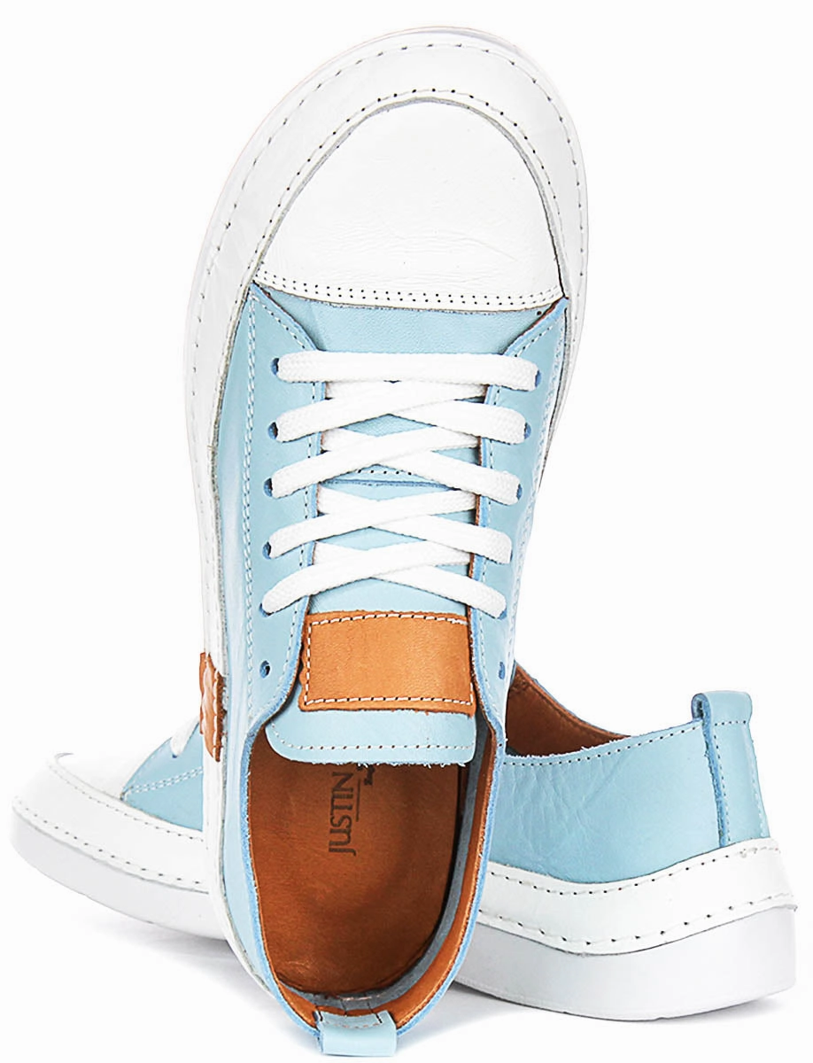 Justinreess England Sammy In Blue For Women Comfort Plus