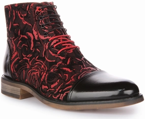 Long-Distance Walk Artisan Market Justinreess England Toby In Black Red For Men