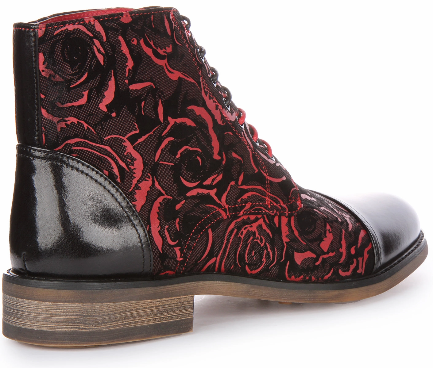Justinreess England Toby In Black Red For Men Western Flair