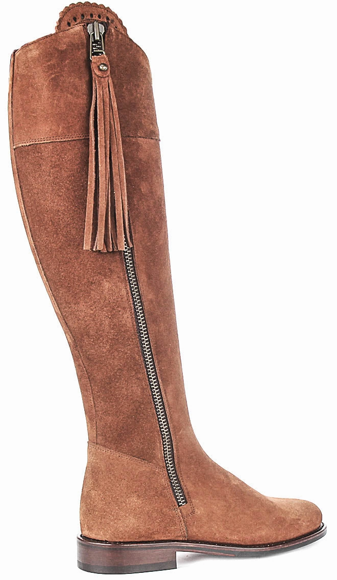 Justinreess England Valentina Regular Fit In Tan Brown For Women Minimal Comforts