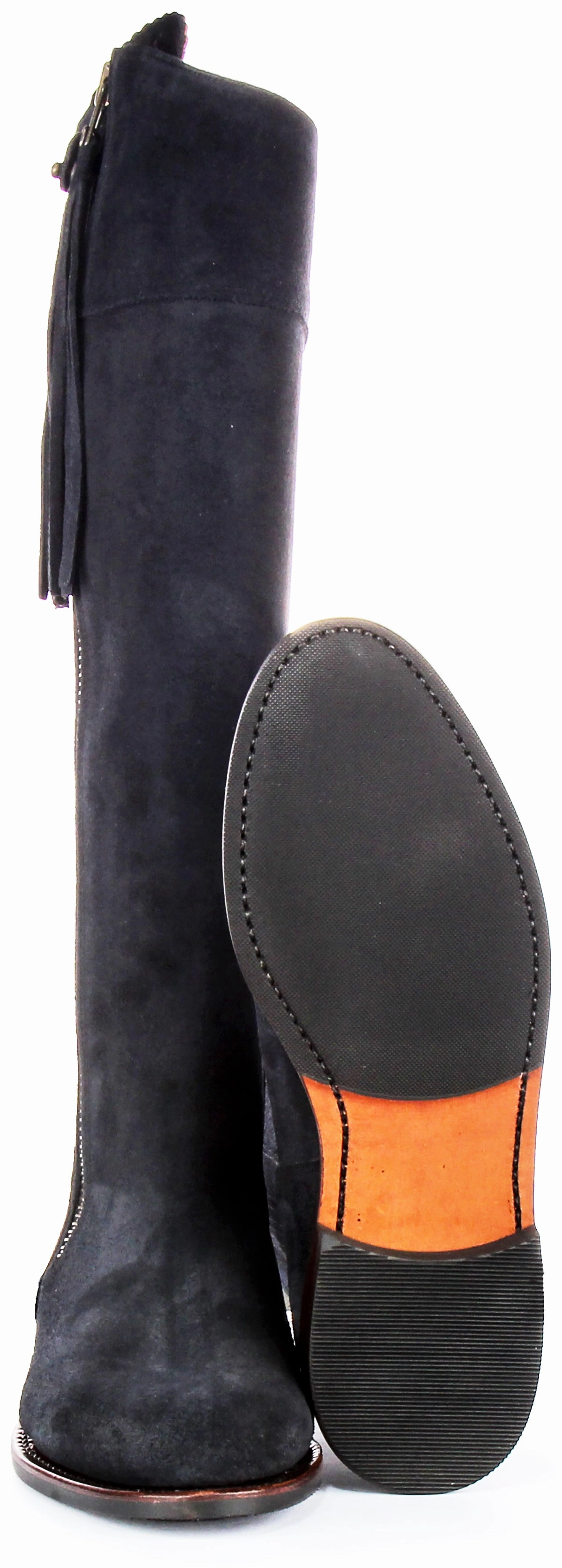 Justinreess England Valentina Slim Fit In Navy For Women Flexible Design