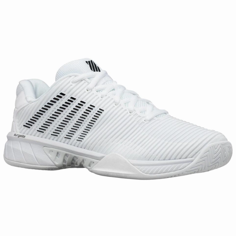 K Swiss Hypercourt Express 2 Tennis Shoes - White/Black High - quality material