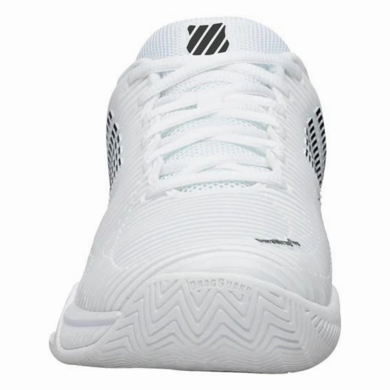 K Swiss Hypercourt Express 2 Tennis Shoes - White/Black Responsive Workout