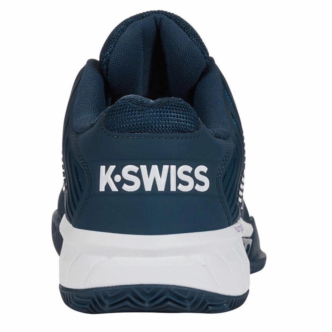 K Swiss Hypercourt Express 2HB Mens Tennis Shoes - Reflecting Pond/White Walking Comfort
