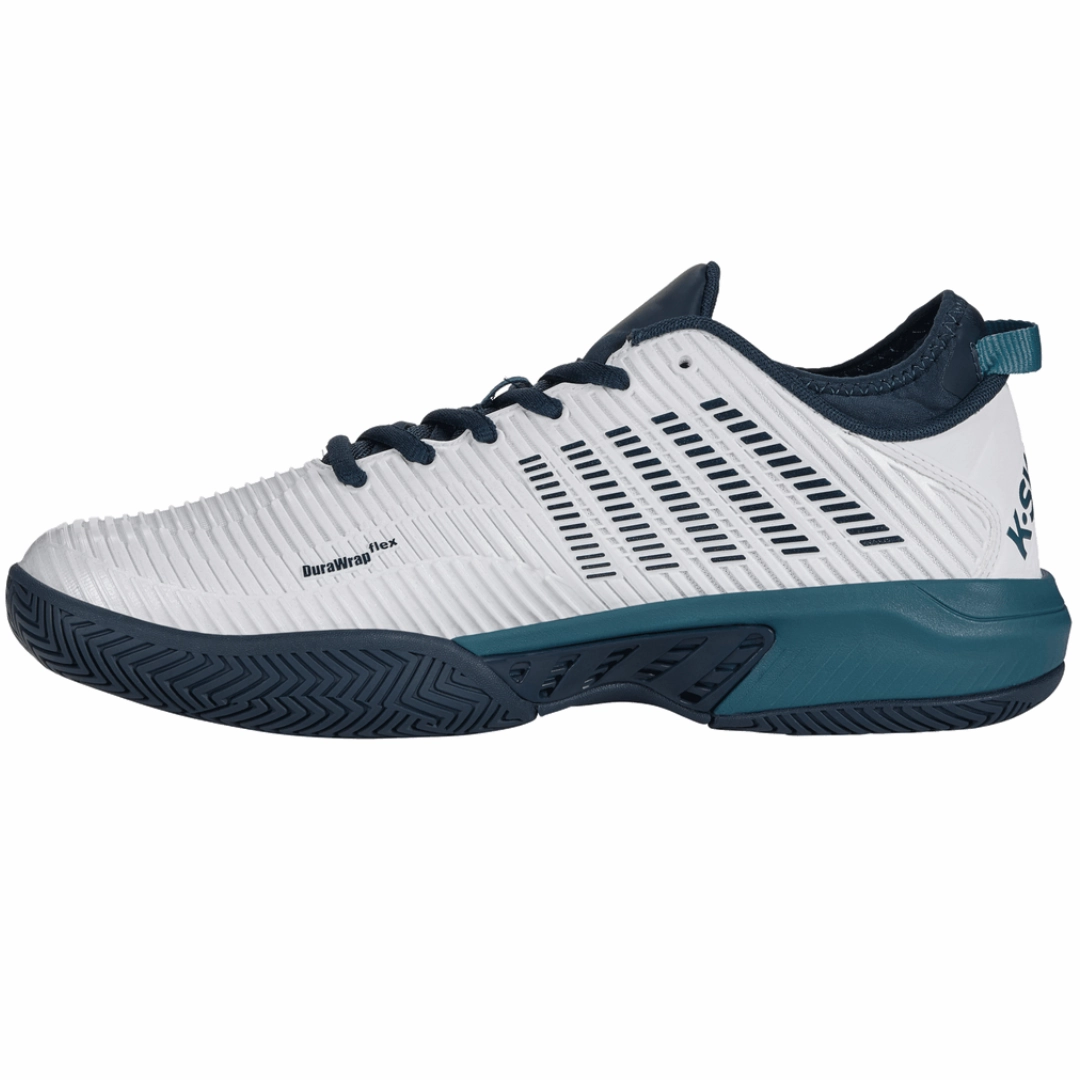 K Swiss Hypercourt Supreme Mens Tennis Shoes - White/Pond/Colonial Blue Durable Move