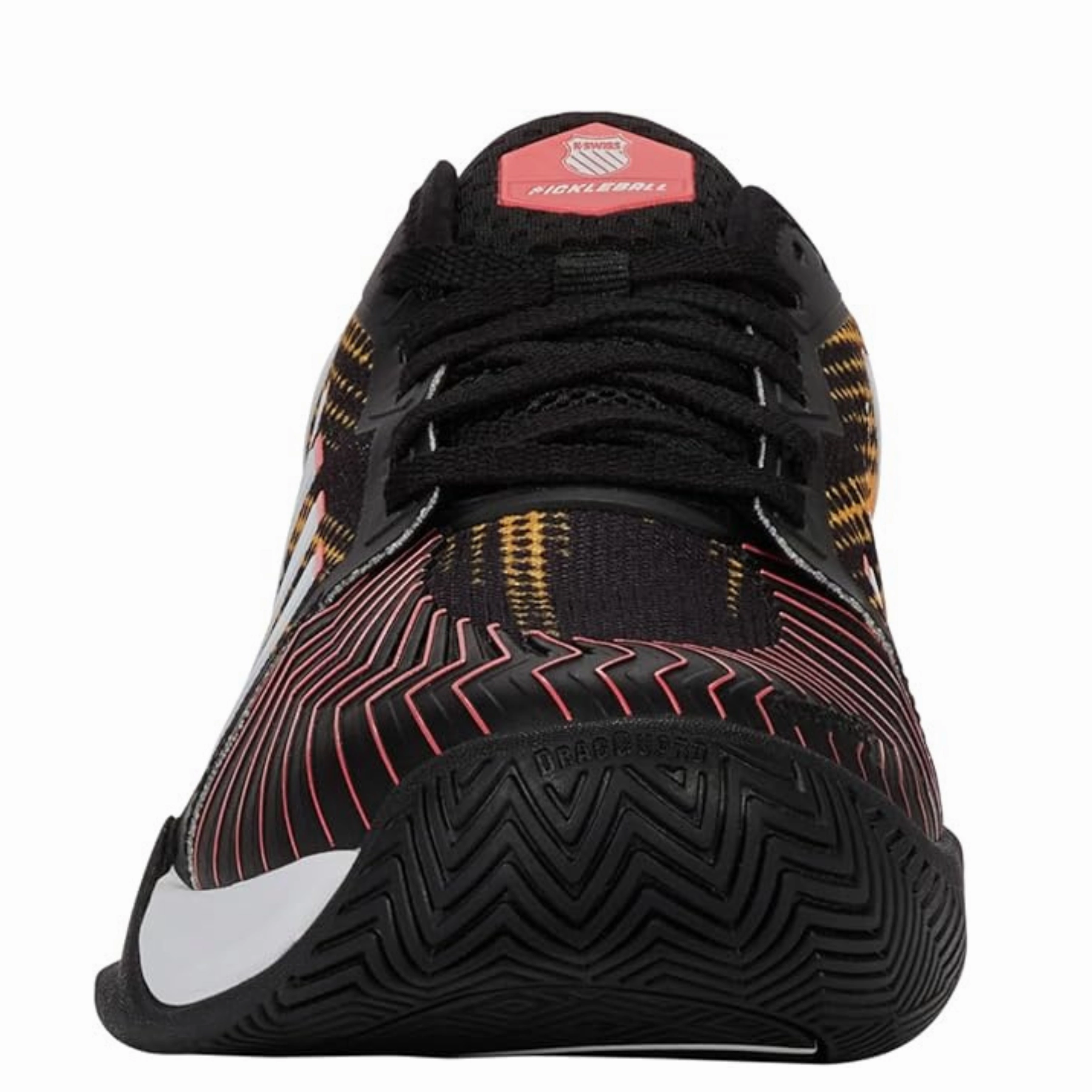 K-Swiss Pickleball Supreme Mens Shoe - Black/Dubarry Ground Feel