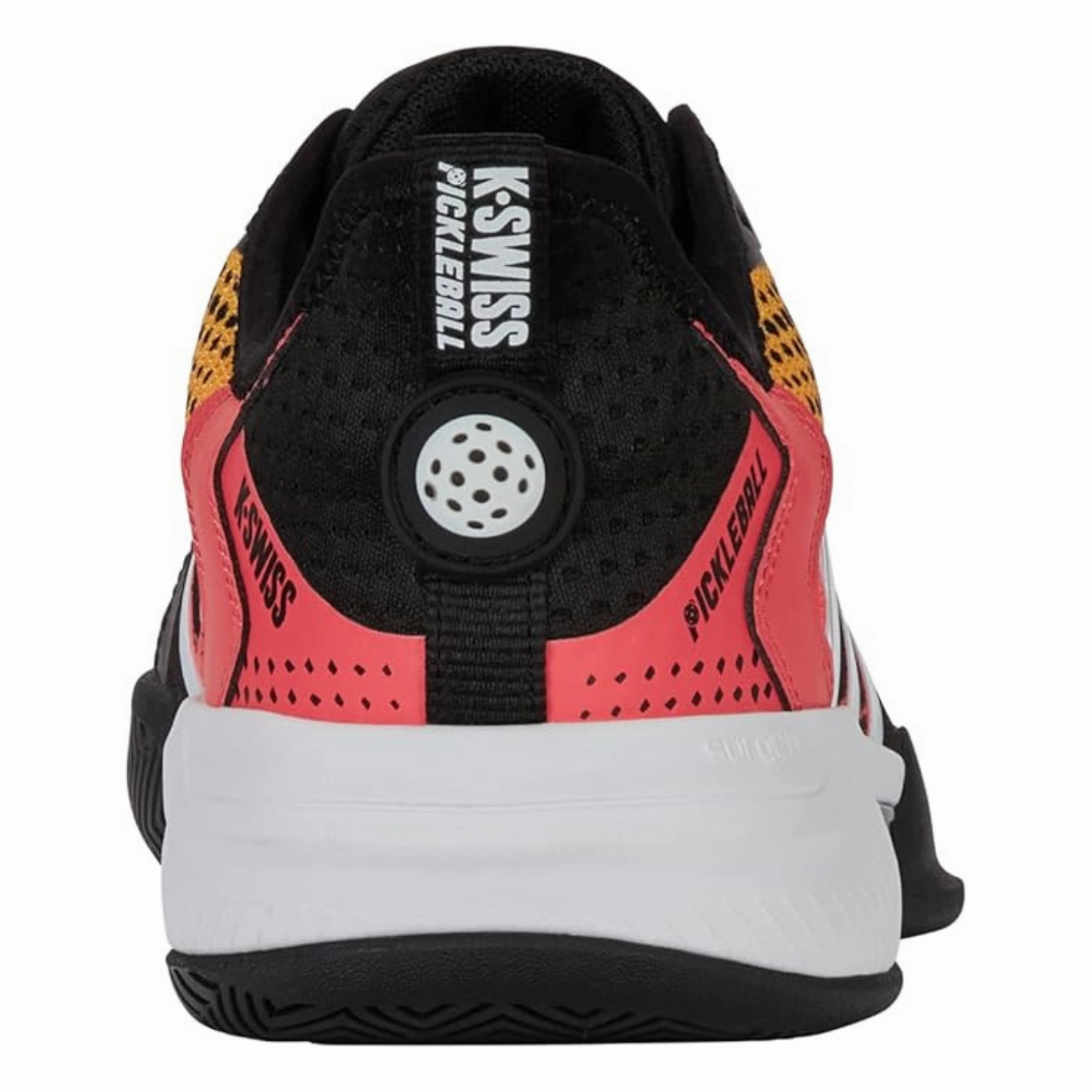 K-Swiss Pickleball Supreme Mens Shoe - Black/Dubarry Ground Feel