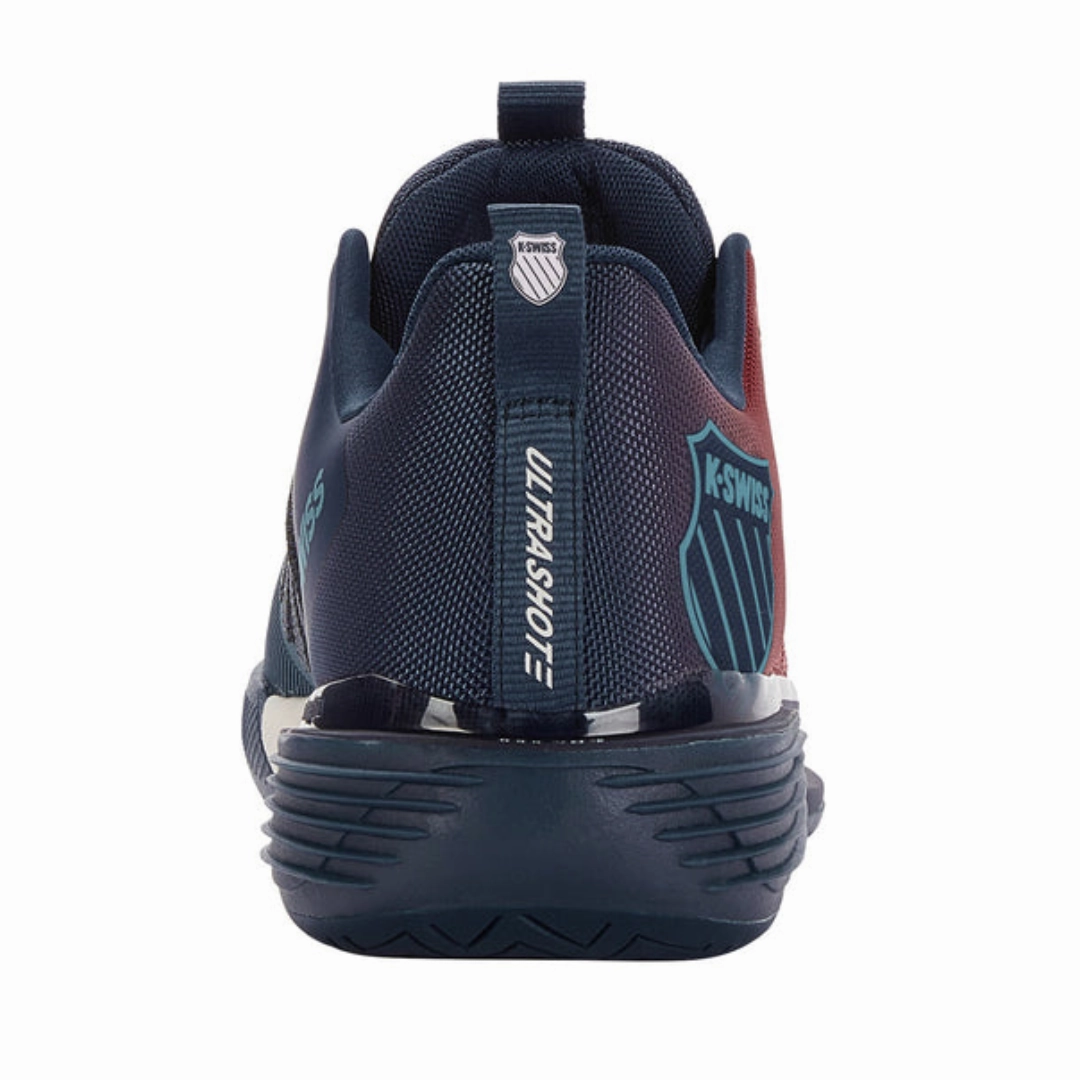 K Swiss Ultrashot 3 Men Tennis Shoes - Lollipop/Blue Opal/Blanc de Blanc Cool Fit