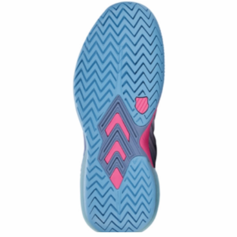 K Swiss Ultrashot 3 Women Tennis Shoes - Infinity/Blue Blizzard/Heritage Blue Enhanced Stability Control System Design