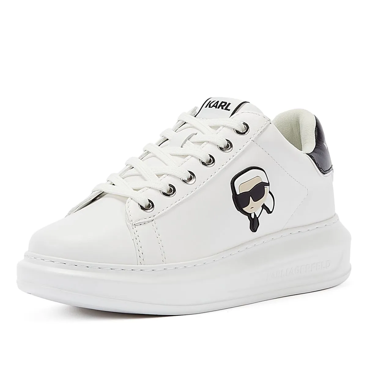 Karl Lagerfeld Kapri Karl NFT Lo Lace Women's White Trainers Impact protection