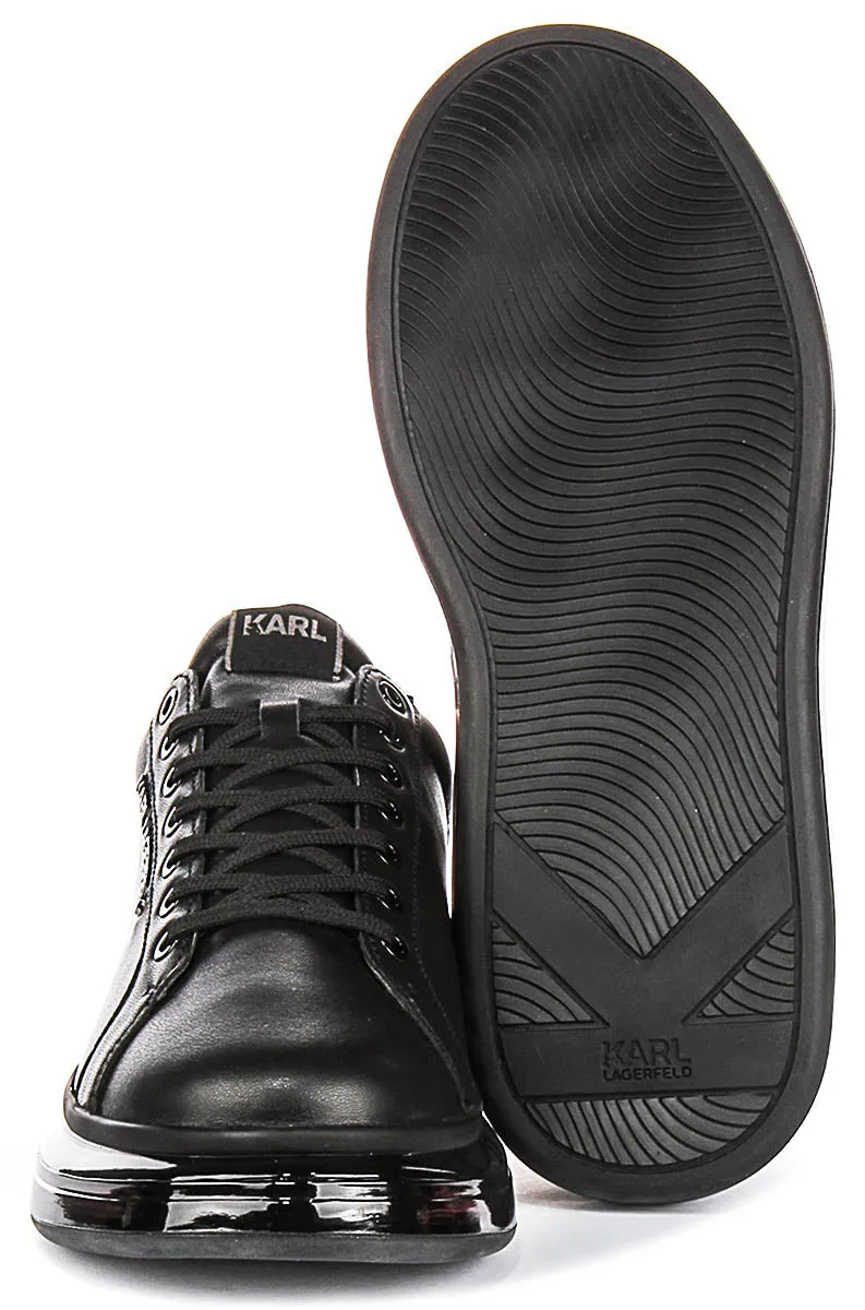 Karl Lagerfeld Kapri Kushion In All Black For Men Fast Bounce