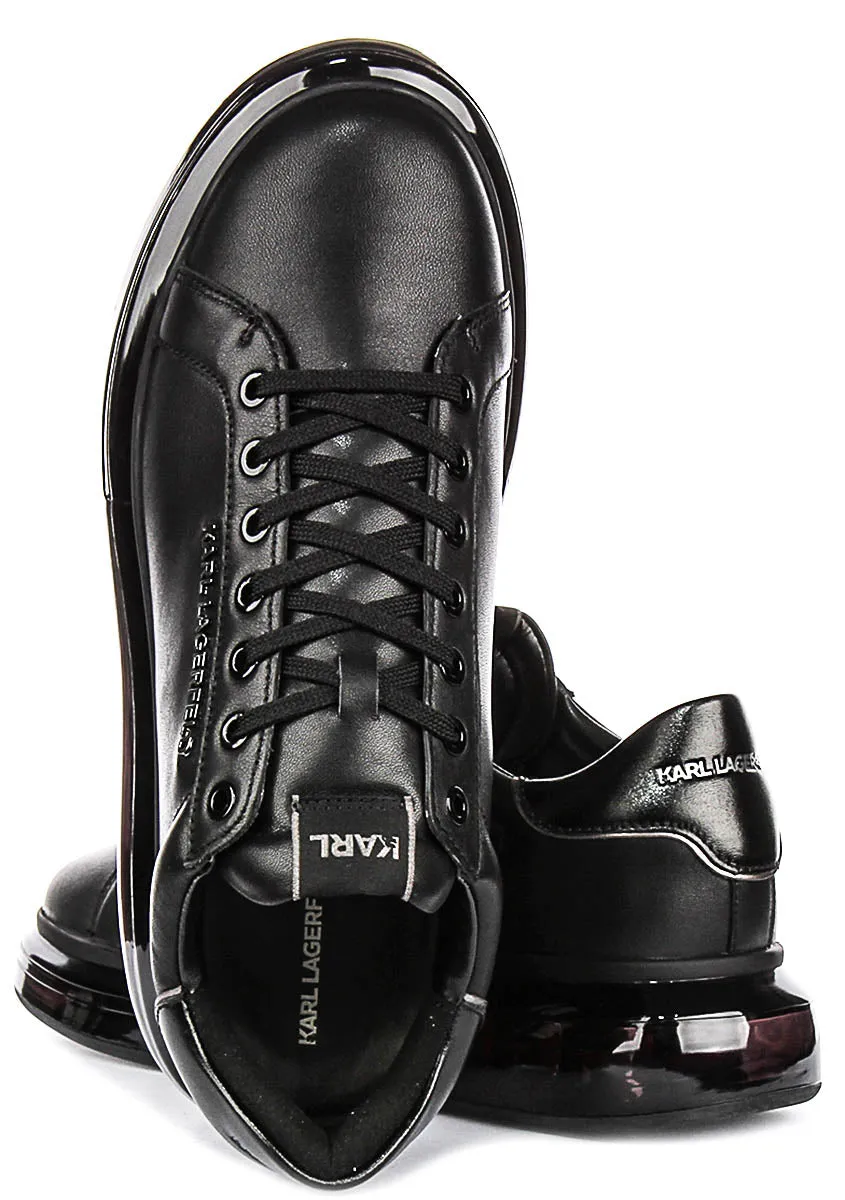 Karl Lagerfeld Kapri Kushion In All Black For Men Fast Bounce