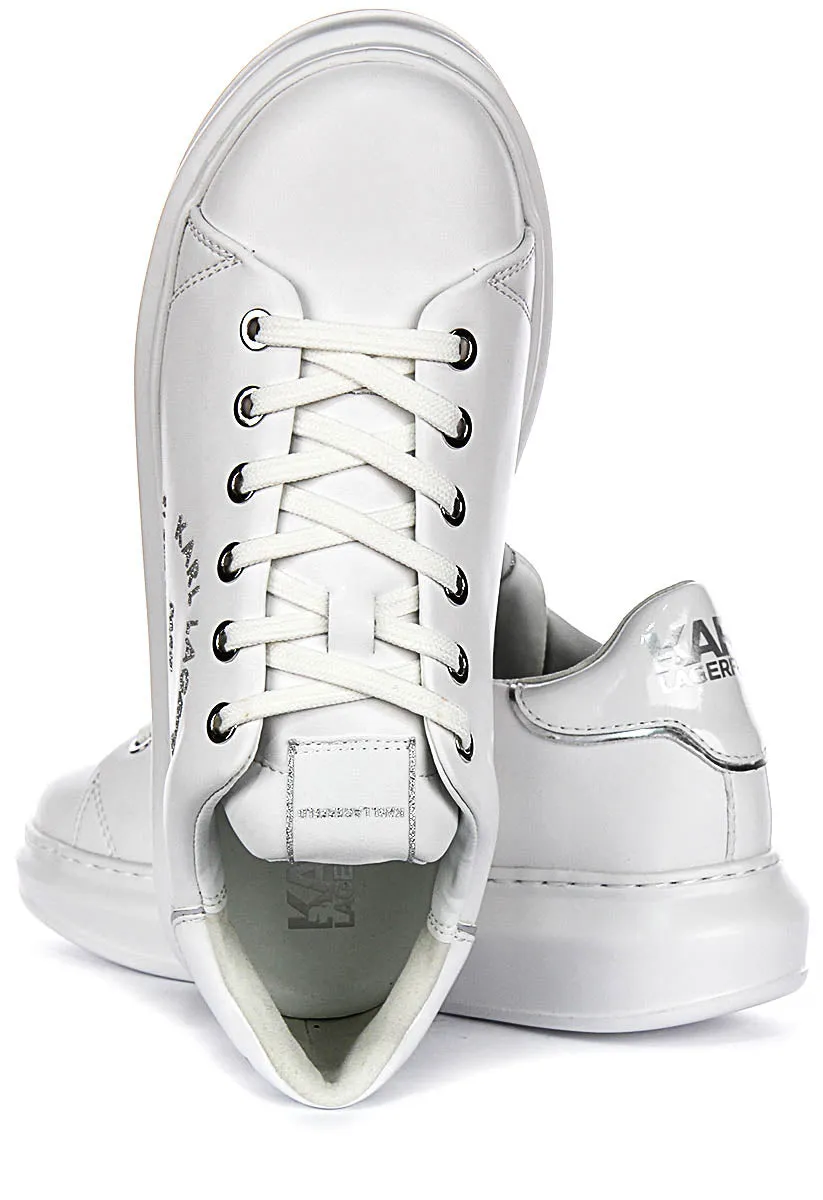 Karl Lagerfeld Kapri Maison Glitter In White For Women Zero Pressure