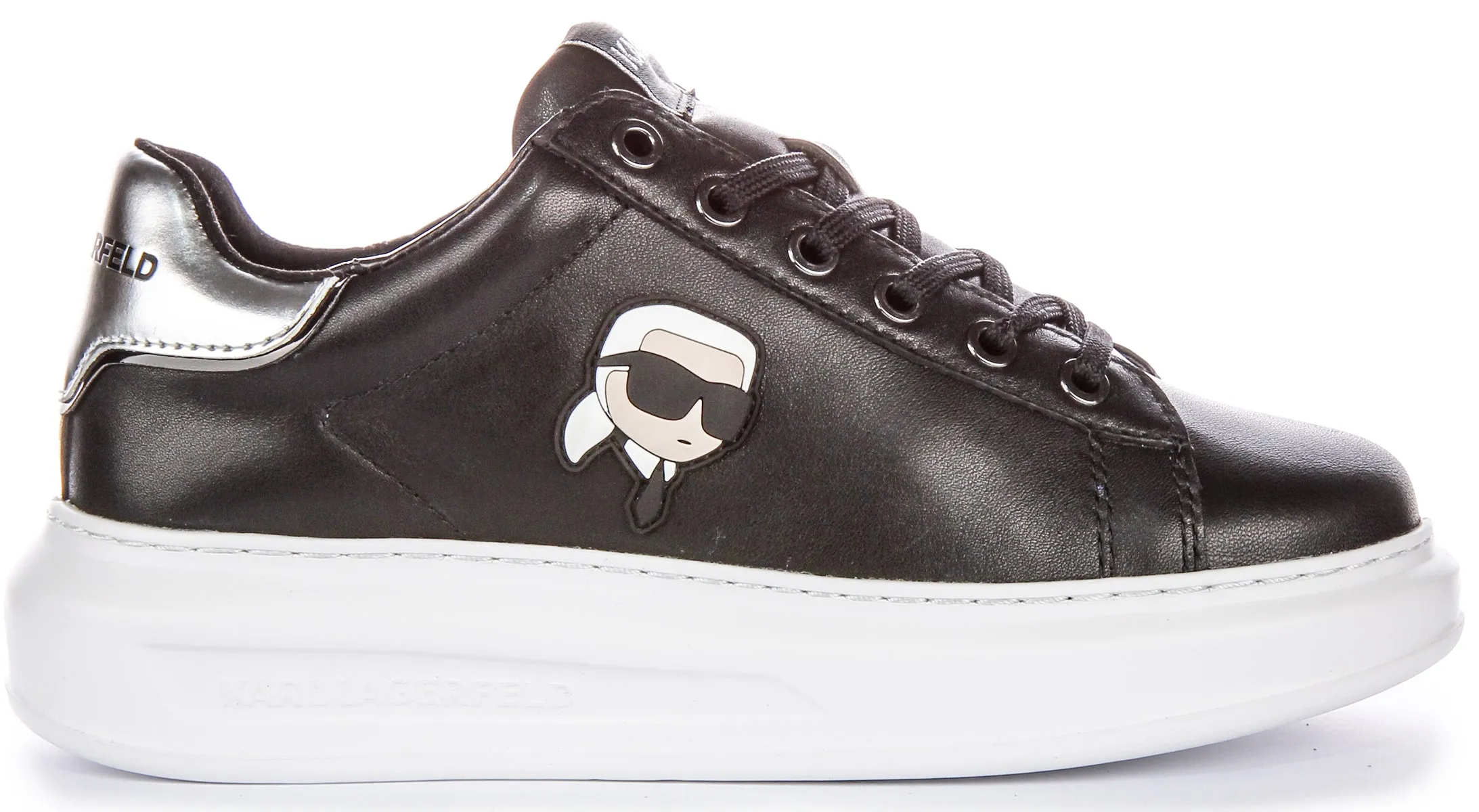 Karl Lagerfeld Kapri Nft Lo In Black For Women Rapid Fit