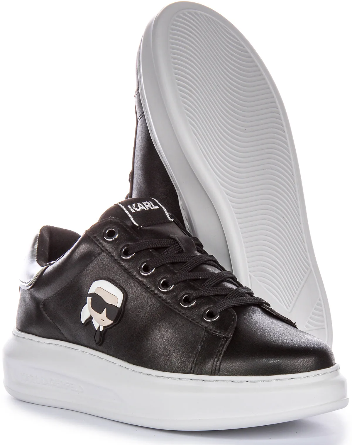 Karl Lagerfeld Kapri Nft Lo In Black For Women Rapid Fit