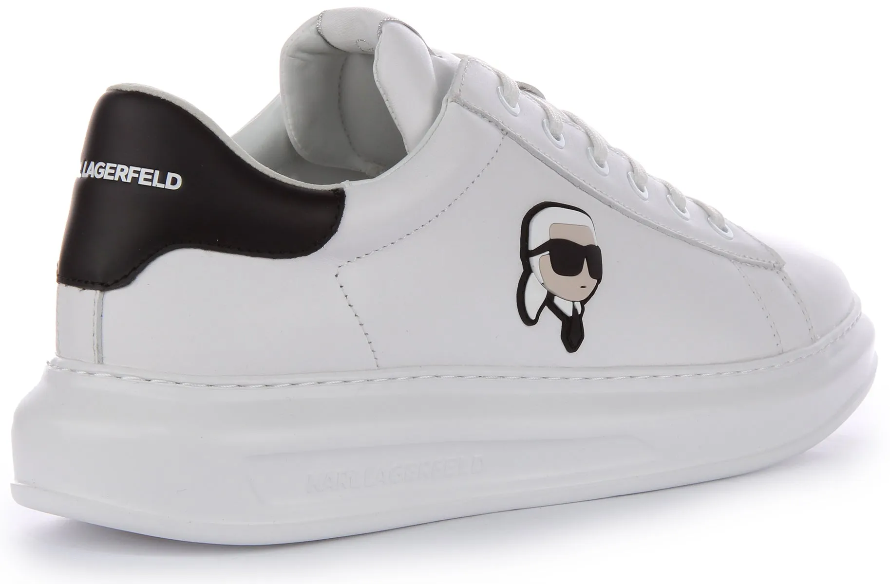 Karl Lagerfeld Kapri Nft Lo In White Black For Men Balance Control