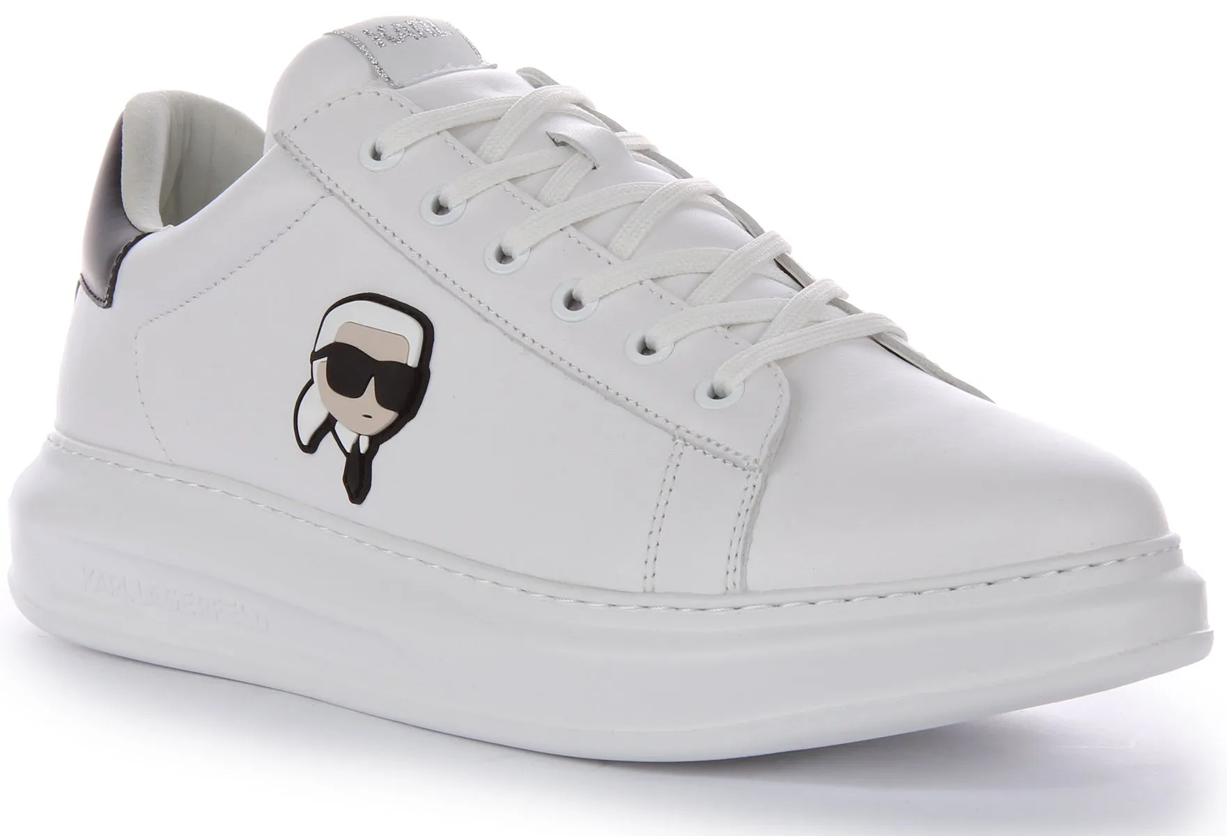 No Slipping Karl Lagerfeld Kapri Nft Lo In White Black For Men
