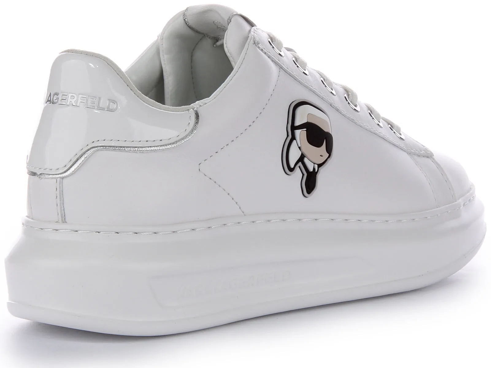 Karl Lagerfeld Kapri NFT Lo In White Mono For Women Fast Stride