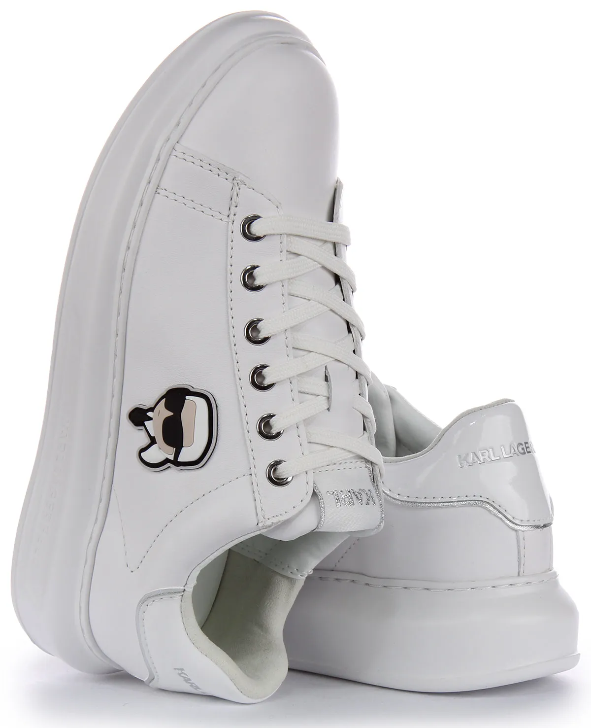 Karl Lagerfeld Kapri NFT Lo In White Mono For Women Fast Stride