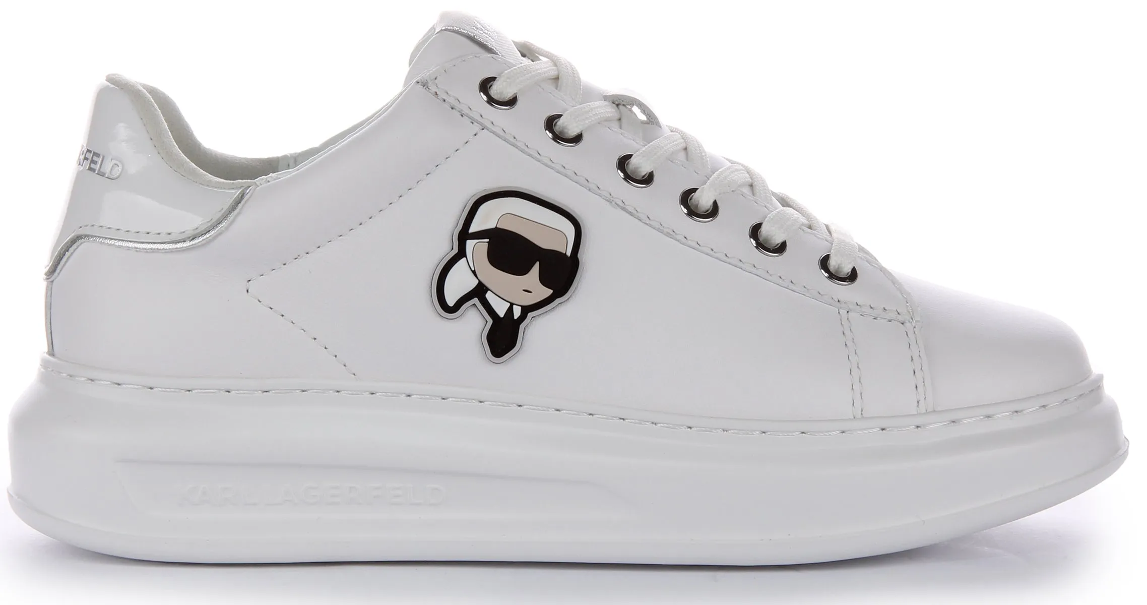 Karl Lagerfeld Kapri NFT Lo In White Mono For Women Fast Stride