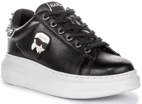 Karl Lagerfeld Kapri Nft Stud In Black White For Women Torsion resistance adds safety during twisting movements