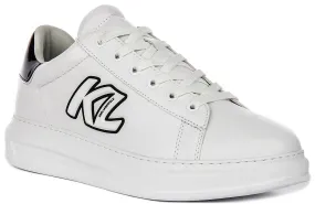 Casual Fitness Fresh Steps Karl Lagerfeld Kapri Side Trim In White Black For Men