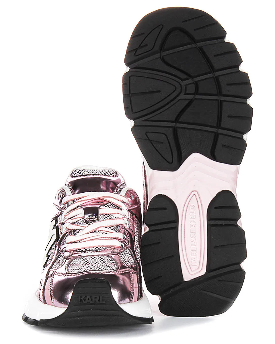 Karl Lagerfeld Orion Sidetrim In Pink For Women Shock Resistant