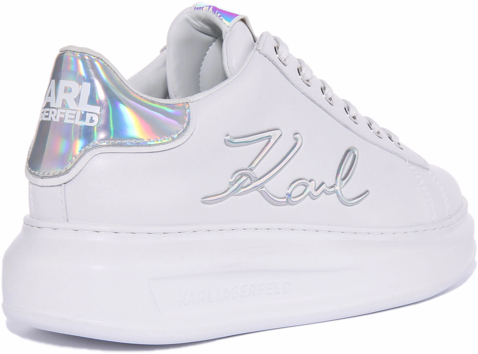Karl Lagerfeld Kapri In White For Women Fast Transition