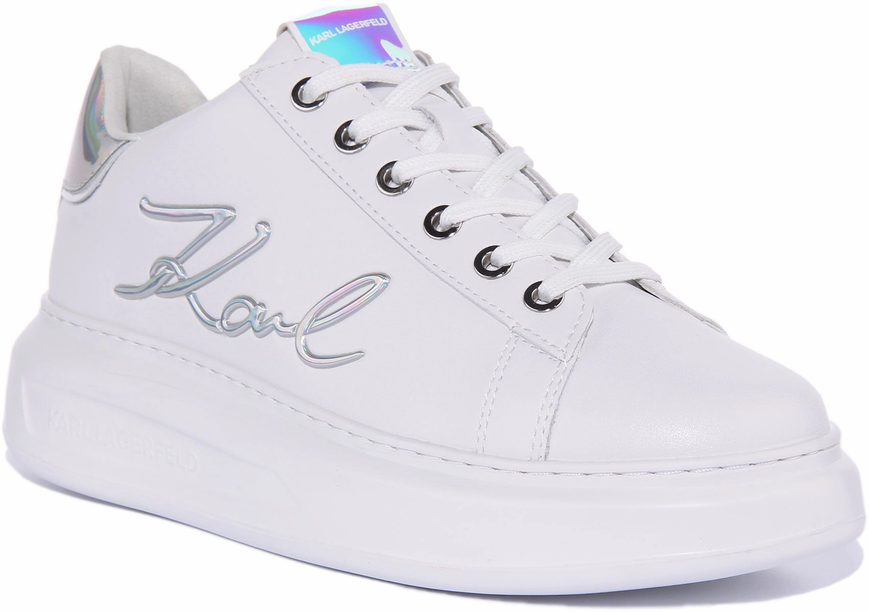 Active Lifestyle Karl Lagerfeld Kapri In White For Women