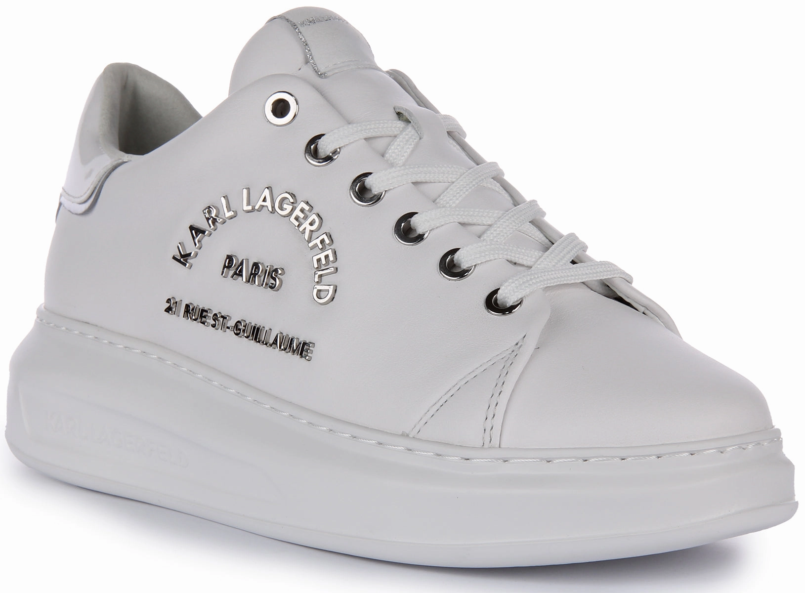 Karl Lagerfeld Kapri Maison In White For Women Extreme Motion Exercise Power