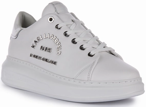 Karl Lagerfeld Kapri Maison In White For Women Extreme Motion Exercise Power