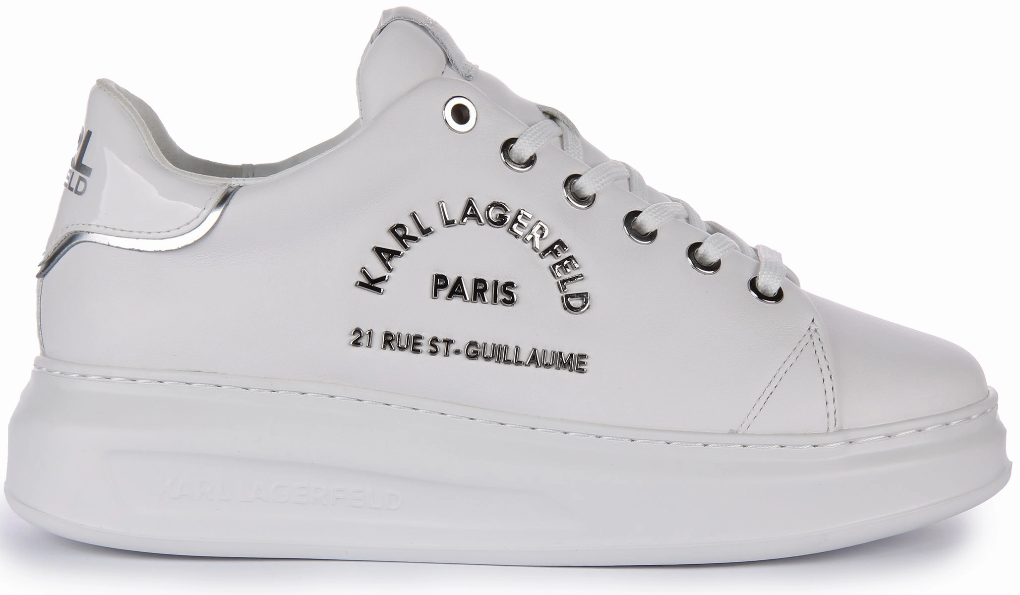Karl Lagerfeld Kapri Maison In White For Women Secure Wrap