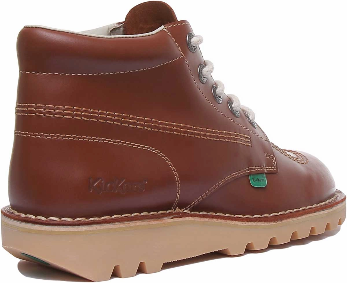 Kickers Kick Hi M In Tan in Adults UK Size 6.5 - 12 Oasis Tough
