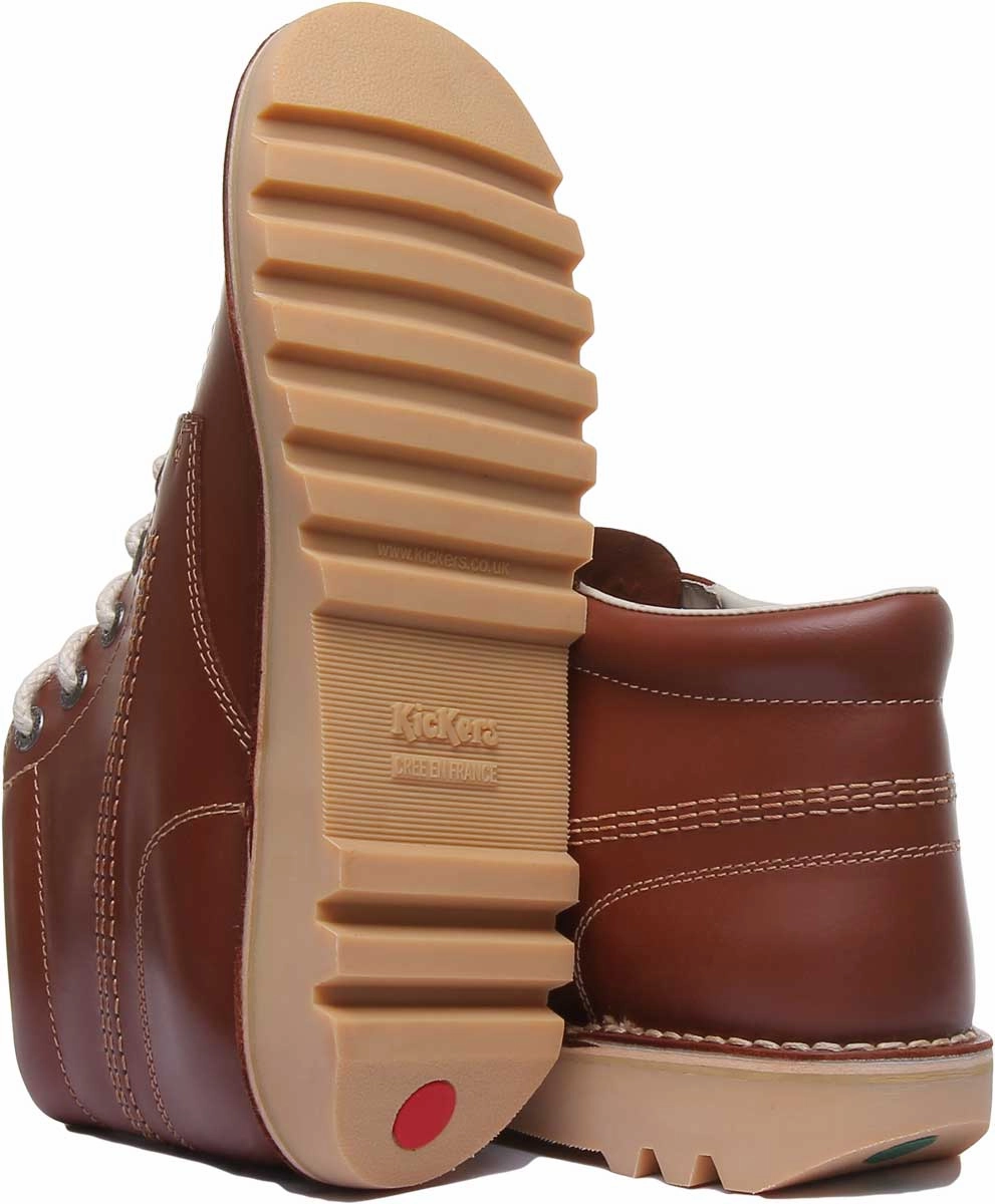Kickers Kick Hi M In Tan in Adults UK Size 6.5 - 12 Oasis Tough