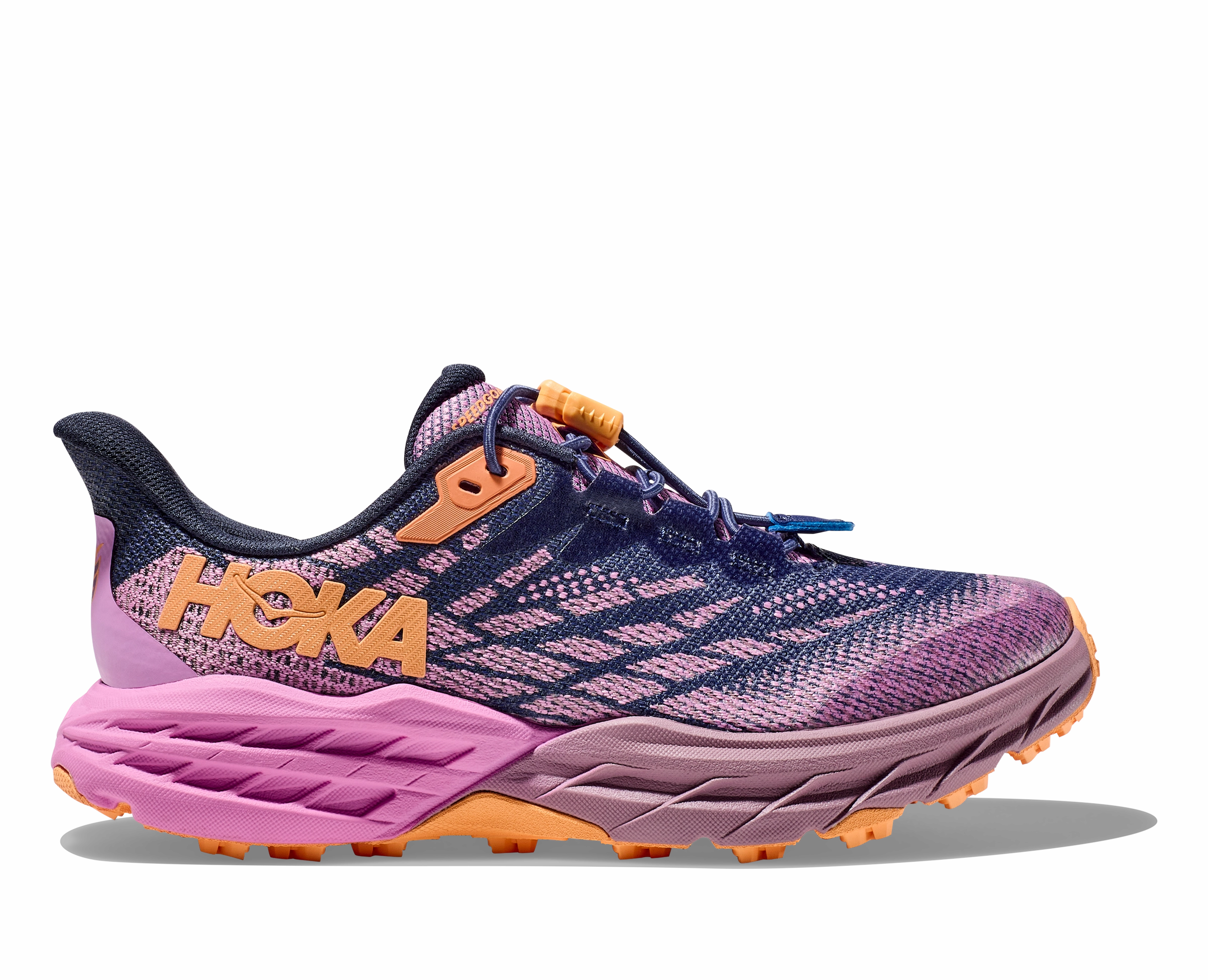 Kids Hoka Speedgoat 5 Ankle Support Option Design