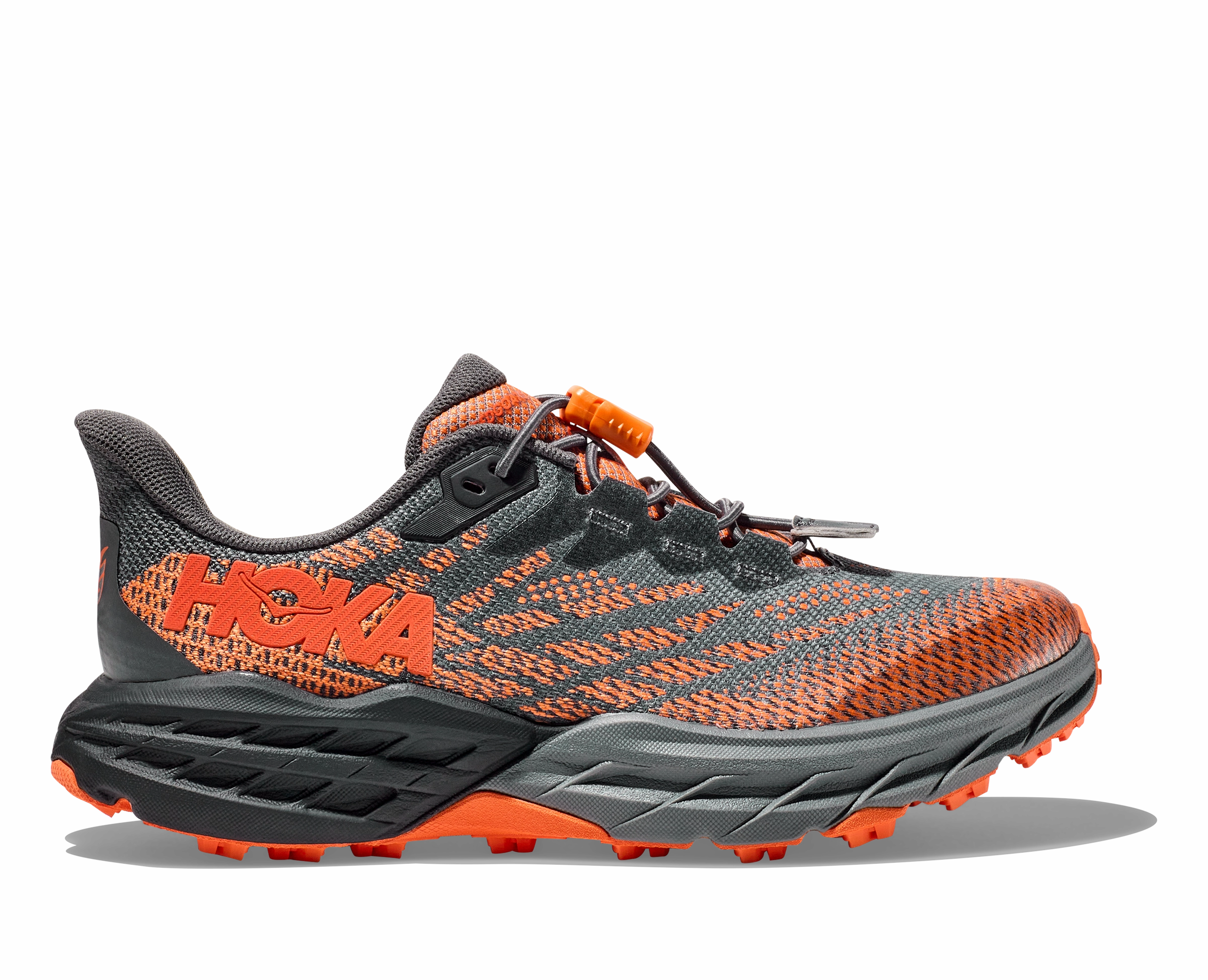 Kids Hoka Speedgoat 5 Ankle Support Option Design