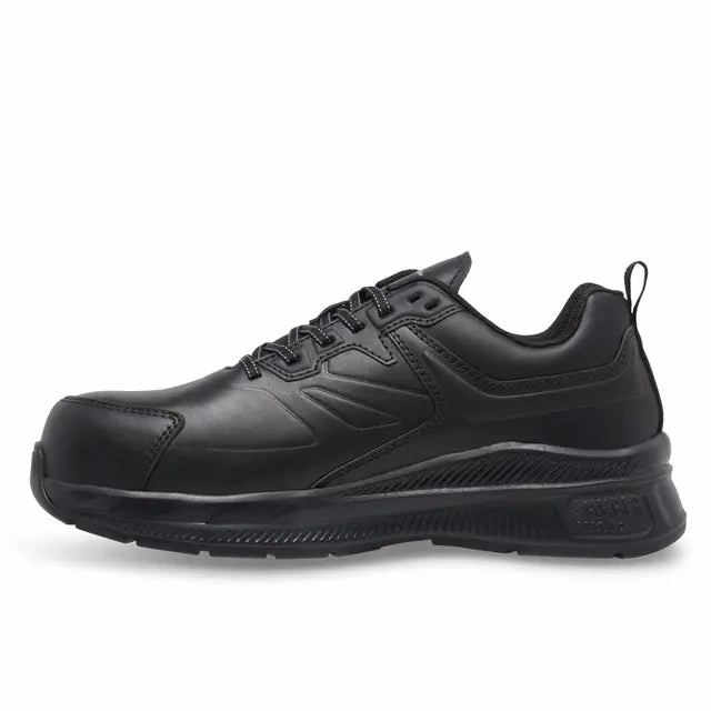 King Gee HyperTec Lace Up Leather Safety Shoe - K26495 Court Stability