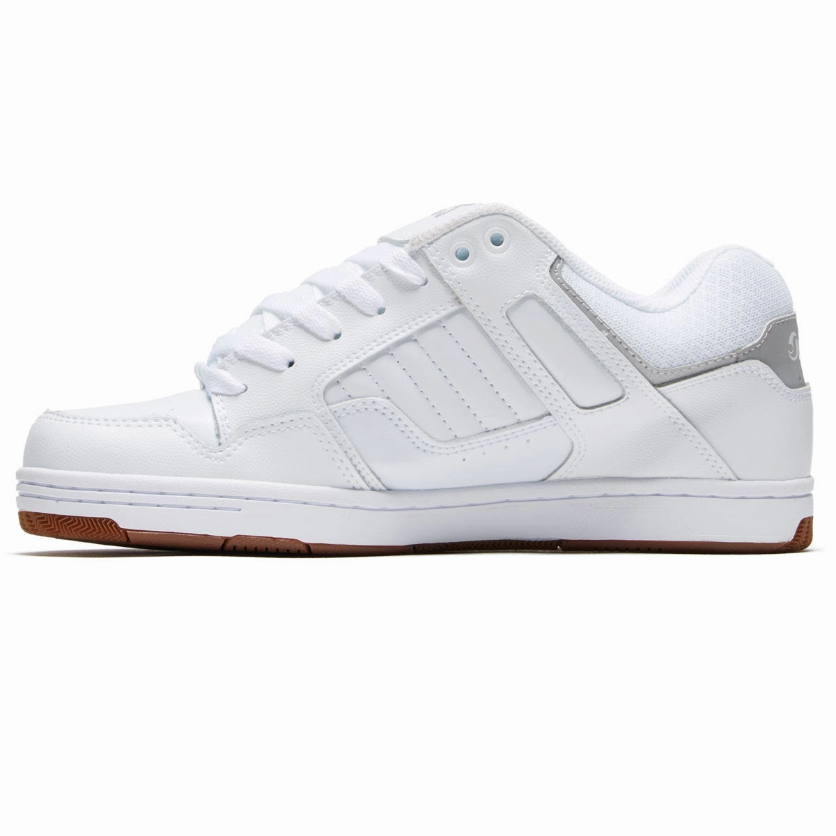 Lace Up DVS Enduro 125 Shoes - White Reflective/Gum/Nubuck