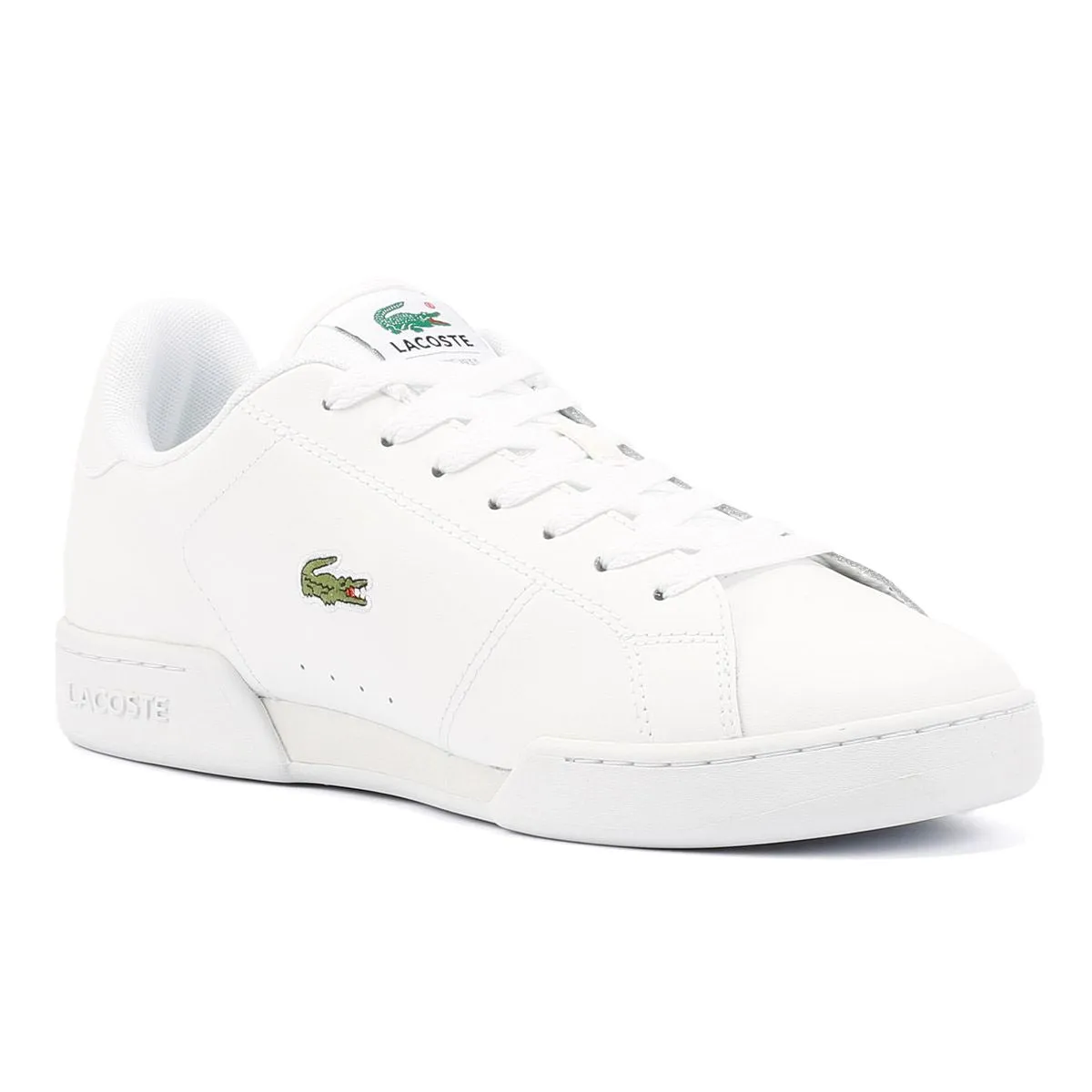 Lacoste Carnaby Cup Leather Men's White Trainers Stability Boost