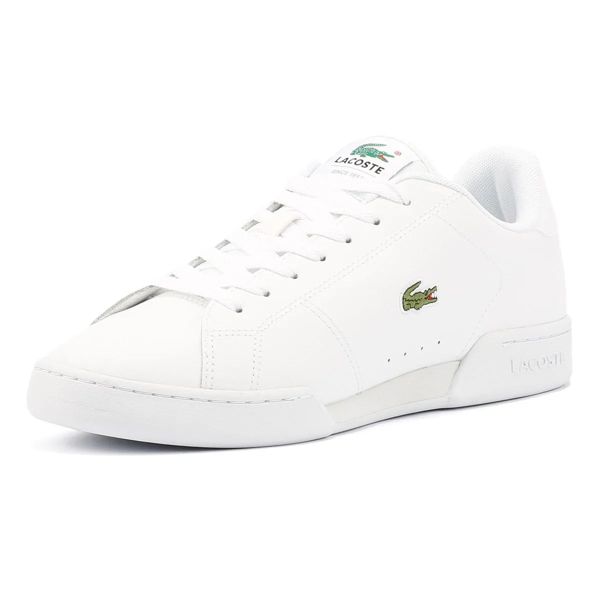 Lacoste Carnaby Cup Leather Men's White Trainers Stability Boost