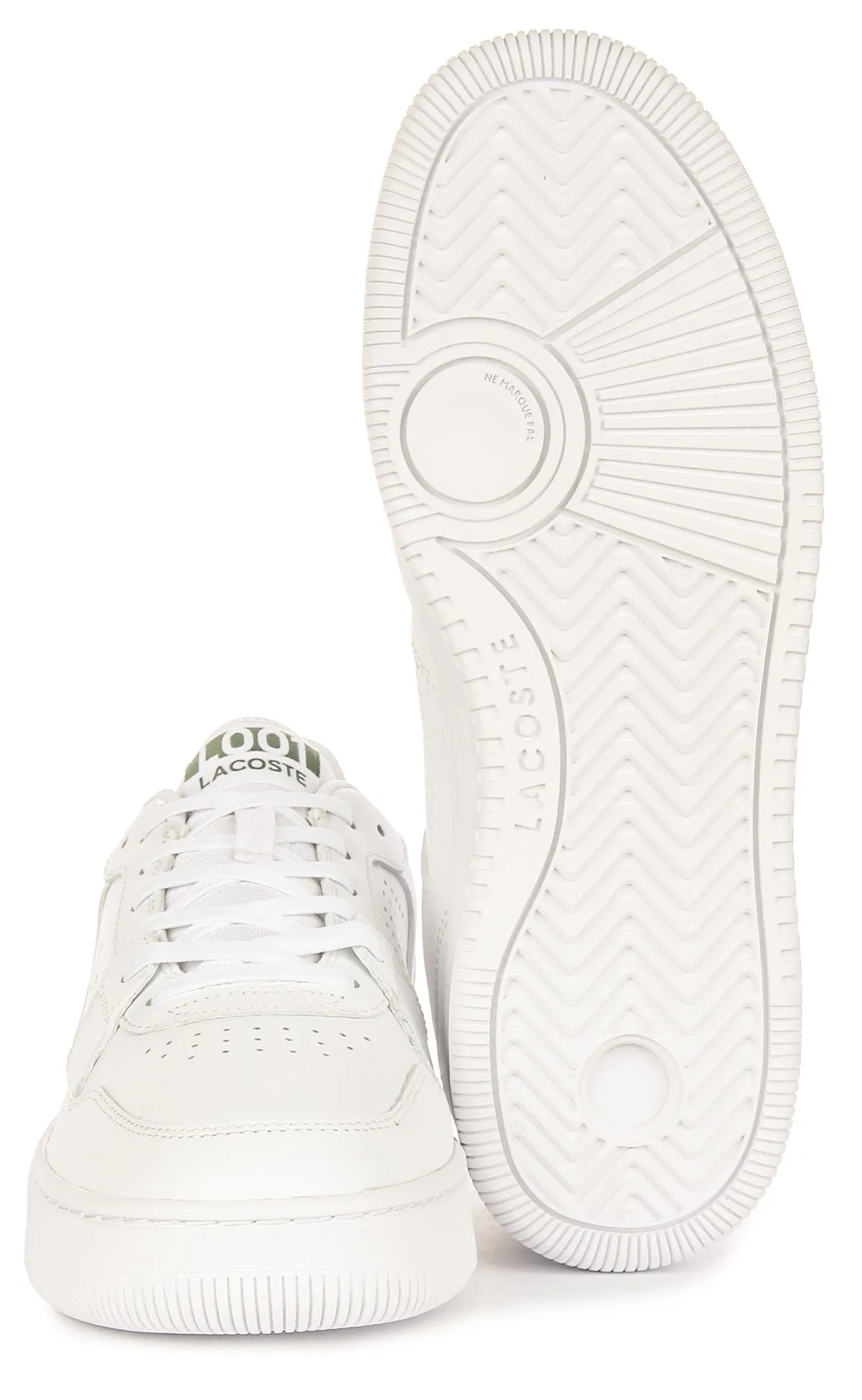 Lacoste L001 Set 224 In White Green For Women Stable Foam