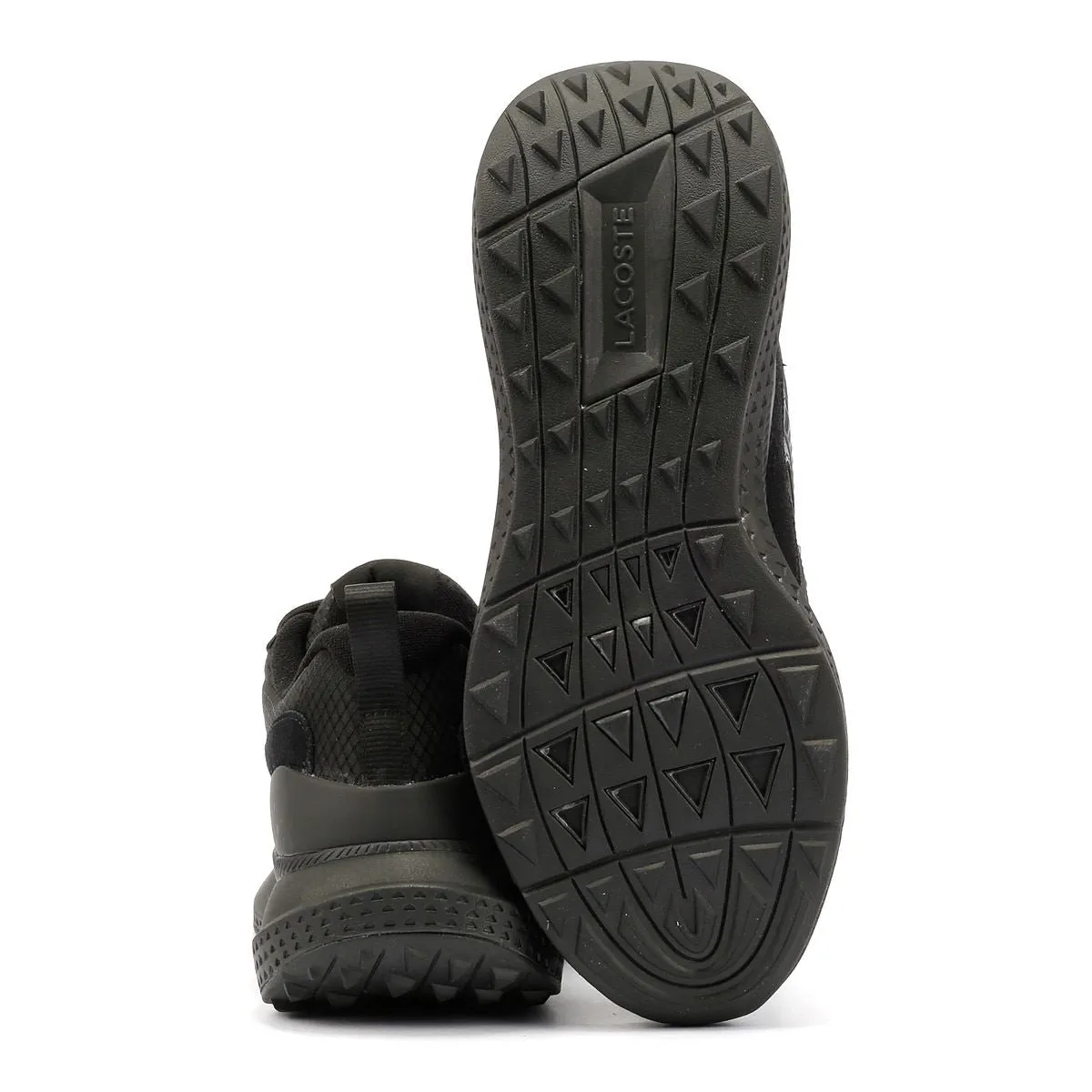 Lacoste L003 Evo Men's Black Trainers Shock Flow