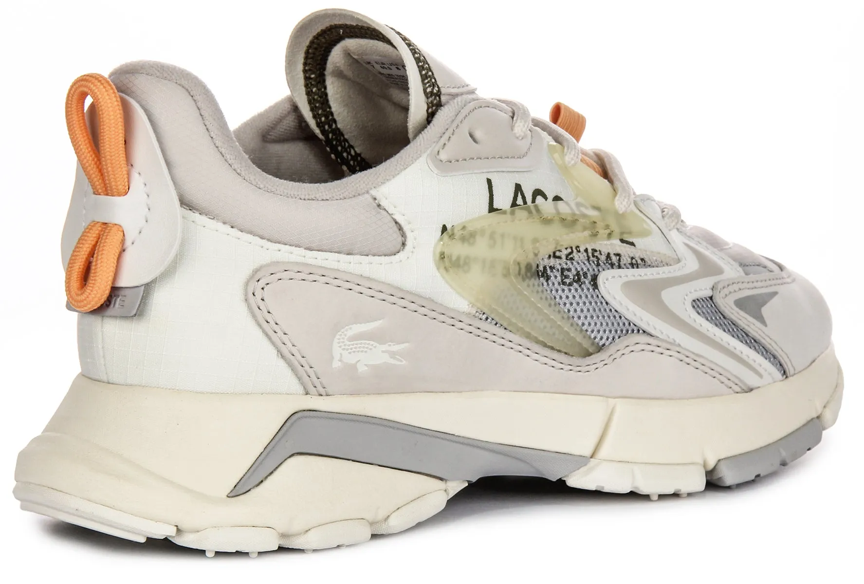 Lacoste Loo3 Neo Tech In Off White For Men Feather Light