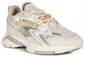 Lacoste Loo3 Neo Tech In Off White For Men No Friction Support Layer
